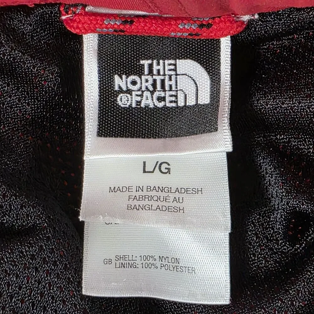 The North Face Men's Large Red Lined Nylon Shorts